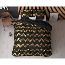 Povlečení Wave Zwart